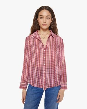Xirena Jace Shirt Ruby Quartz - Red