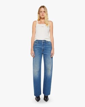 Mother The Dodger Flood Thumb Jeans - Blue