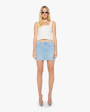 Mother The Vagabond Mini Sauced By Six Skirt - Blue