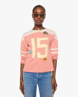 Mother The L/S Outfielder Catch See Ya Shirt - Red