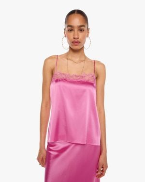 SABLYN Haya Lace Trim Camisole Top Dahlia - Pink