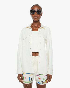 Mother All My Exes Plain As Day Shirt - White