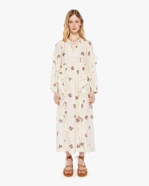 Alix Of Bohemia Lina Dress Rosebud - White