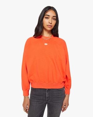 Mother The Biggie Concert Mandarin Shirt - Orange