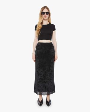 SABLYN Rose Ankle Column Flare Skirt - White