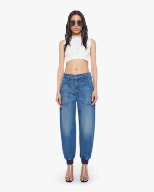 Mother Snacks! The Peeler Jogger Ankle Bake Sale Pants - Blue