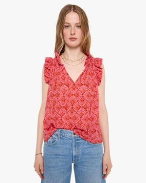 Xirena Bex Top Ruby Shell - Red