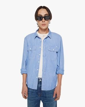 Mother The Rounded Freeze By Hook Or Crook Shirt - Blue