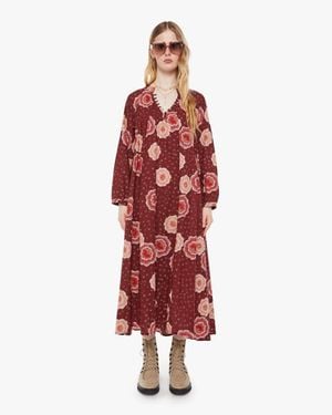 Natalie Martin Fiore Maxi Poppy Cherry Skirt - Red