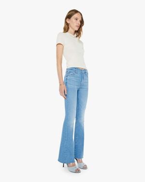 Mother The Weekender Fray Satisfy Your Cravings Jeans - Blue