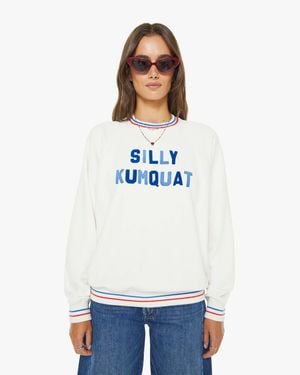 Mother The Big Sport Silly Kumquat Shirt - White