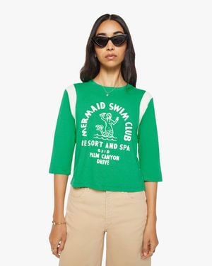 Mother The Better Half Insert Mermaid Swim Club T-Shirt - Green