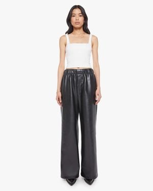 Mother The Freeballer Skimp Invitation Only Trousers - White