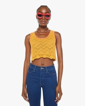 Mother The Longline Top Tangerine Dreams - Blue