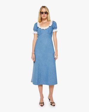Mother The Sweet Pea Maxi Story So Far Skirt - Blue