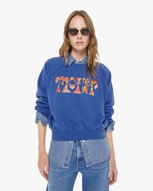 Mother The Concert Petal Power Shirt - Blue