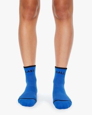 Mother Baby Steps Ankle Last Call Socks - Blue
