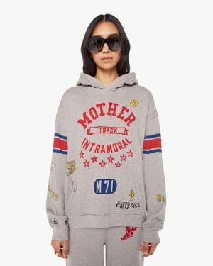 Mother The Big Deal Hoodie Fazed Out - White