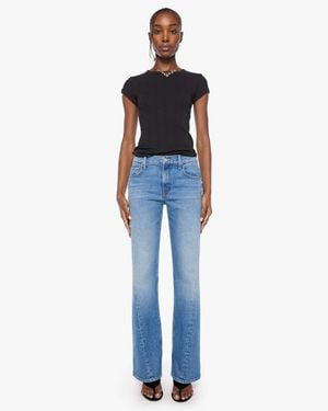 Mother The Bookie Twist Skimp Just An Animal Jeans - Blue