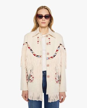 Alix Of Bohemia Ranger Fringe Jacket Prairie - Natural