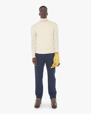 Mother The Bronco Prep Trousers - Blue