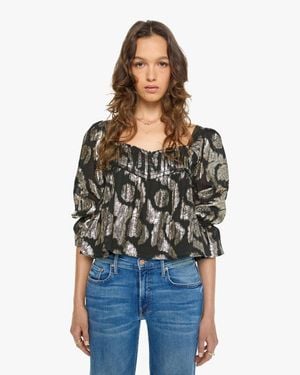Alix Of Bohemia Priya Top Gunmetal - White