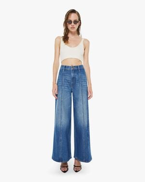 Mother Snacks! The Lunch Line Flood On Tap Trousers - Blue