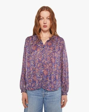 Natalie Martin Tolan Shirt Artichoke Mariner - Purple