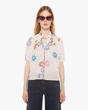Alix Of Bohemia Winn Shirt Berry - White