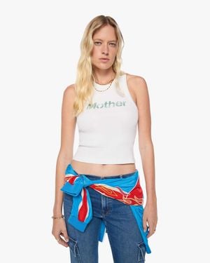 Mother The Chin Ups Chop Shirt - White