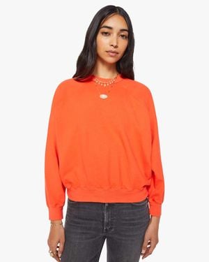 Mother The Biggie Concert Mandarin Shirt - Orange