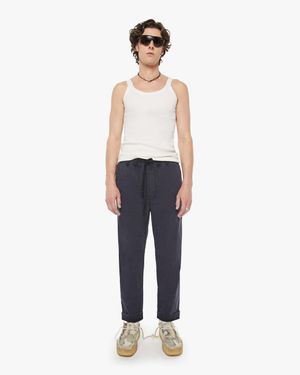 Mother The Drawn Punk 75 Cuff Trousers - Blue