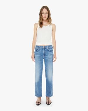 Mother The Newbie Ankle Float My Boat Jeans - Blue