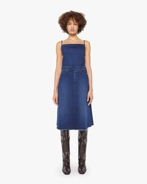Mother The Back Midi Dress Homecoming High - Blue