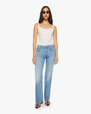 Mother The Bookie Sneak Chaos Came Knocking Jeans - Blue