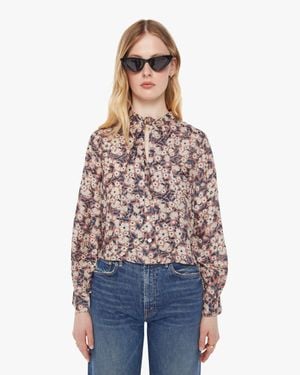 Alix Of Bohemia Chancery Shirt Sepia - Blue
