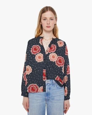 Natalie Martin Tolan Shirt Poppy - Blue