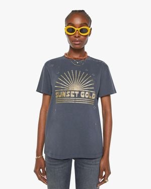 Mother The Rowdy Sunset T-Shirt - Blue
