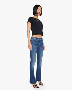 Mother Petites The Lil Runaway Deluxe Edition Jeans - Blue