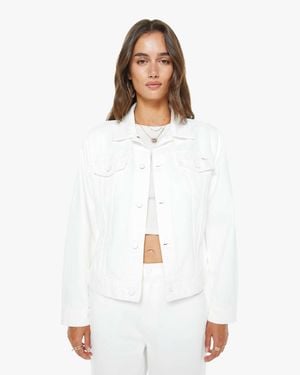 Mother The Bruiser Picket Fence Jacket - White