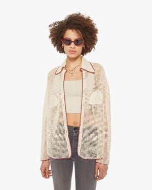 Alix Of Bohemia Emery Crochet Shirt Nautilus - Natural