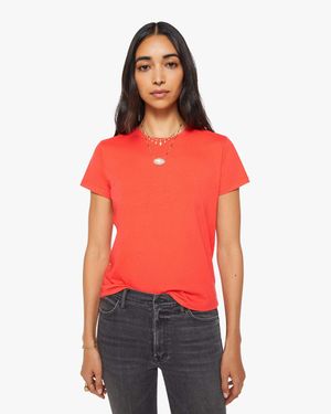 Mother The Lil Goodie Mandarin T-Shirt - Orange