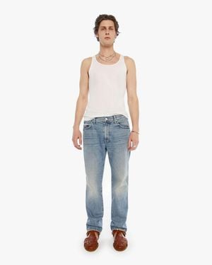 Mother The Bronco Knuckle Down Jeans - Blue