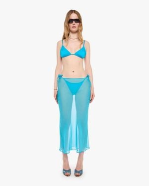 SPRWMN Lara Midi Skirt - Blue