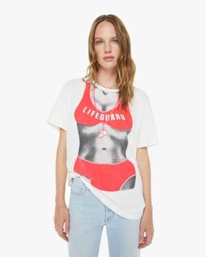 Mother The Rowdy Lifeguard T-Shirt - White