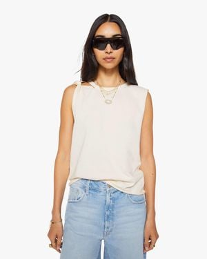 Mother The Knotted Strong And Silent Antique T-Shirt - White