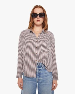 Xirena Jordy Shirt Check - White