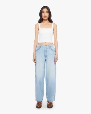 Mother The Delinquent Button Nerdy This Is How I Roll Jeans - Blue