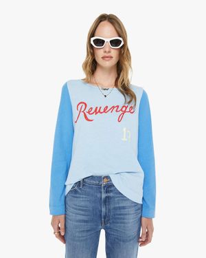 Mother The Jagger Revenge Shirt - Blue