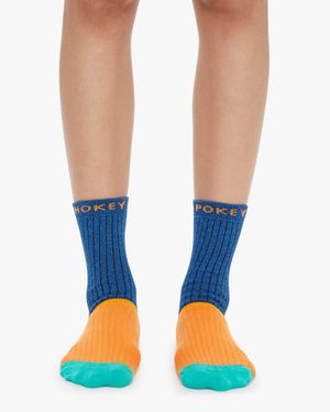 Mother The Half-Step Hokey Pokey Socks - Blue